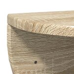 vidaXL Étagère Murale Chêne Sonoma 38 x 19 x 19 cm Bois d'ingénierie