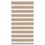 vidaXL Store zèbre marron sable largeur du tissu 65 9 cm polyester