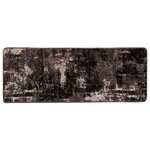 vidaXL Coureur de Tapis MARSA Noir 80 x 200 cm Polyester et PVC