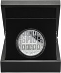 Pièce de monnaie en Argent 10 Pounds g 155.5 (5 oz) Millésime 2026 Legends of Music SPICE GIRLS (PRÉCOMMANDE)