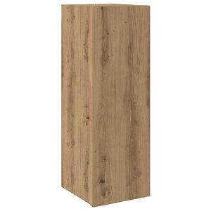 vidaXL Meuble TV chêne artisanal 30 5x30x90 cm bois d'ingénierie