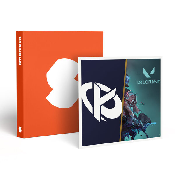 SMARTBOX - Coffret Cadeau Bon cadeau de 49 90 € sur l'e-shop de la Karmine Corp et de 20 € sur Valorant -  Multi-thèmes
