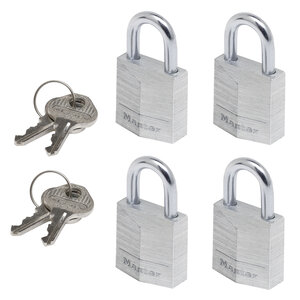 Petits Cadenas Clés communes Pack Familiale de 4 9120EURQNOP