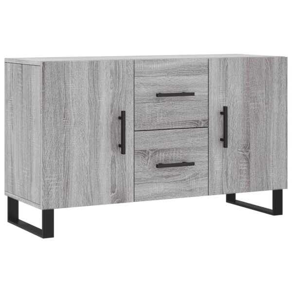 vidaXL Buffet sonoma gris 100x36x60 cm bois d'ingénierie