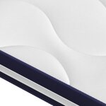 vidaXL Matelas à ressorts ensachés dureté moyenne 90x190 cm