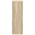 vidaXL Buffet avec tiroir Chêne Sonoma 30 5 x 27 x 84 5 cm
