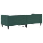 vidaXL Lit de repos vert foncé 80x200 cm velours