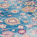 vidaXL Tapis lavable multicolore 80x150 cm antidérapant