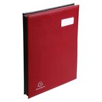 Parapheur Expansé Couverture Expansé Système Fixapage - 24 Compartiments - Bordeaux - Exacompta