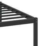 vidaXL Cadre de lit sans matelas chêne marron 100x190 cm