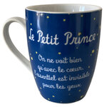 Tasse de collection bleu le petit prince de st exupéry