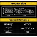 Mould King 10046 - D. Viper Voiture de sport