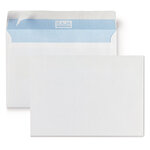 Lot de 500: enveloppe commerciale fsc vélin extra-blanc auto-adhésive sans fenêtre 80 g/m² raja 110x220 mm