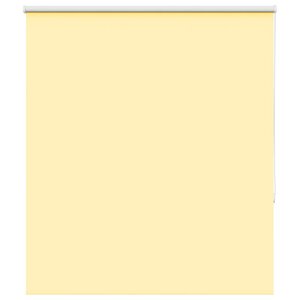 vidaXL Store enrouleur occultant jaune largeur du tissu 136 6 cm