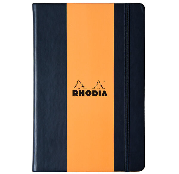 Webnotebook BLACK A4 192p uni papier ivoire Clf 90g fermeture élastique CLAIREFONTAINE