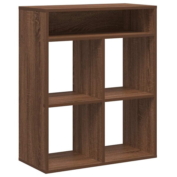 vidaXL Bibliothèque chêne marron 66x31x80 cm bois d'ingénierie