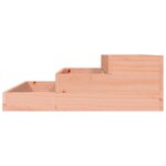 vidaXL Jardinière 78x78x27 cm Bois de douglas massif