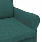vidaXL fauteuil Vert foncé 76 x 94 x 102 cm tissu