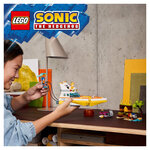 LEGO Sonic the Hedgehog : Le Bateau d'Aventures de Tails (76997) avec Fun Interactif