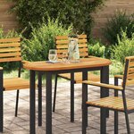 vidaXL Plateau de table Huile Naturelle 90 x 45 x 2 cm