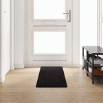 vidaXL Tapis Couloir Noir 50 x 250 cm