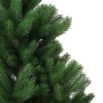 vidaXL Sapin de Noël artificiel Nordmann avec LED et boules Vert 240cm