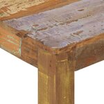 vidaXL Table basse 60x60x35 cm Bois de récupération massif