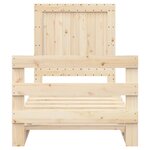 vidaXL Cadre de lit sans matelas avec tête de lit 90x200 cm