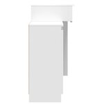 vidaXL Coiffeuse avec LED blanc 115x37x110 5 cm