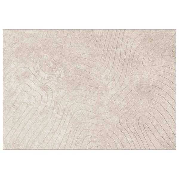 vidaXL Tapis d'intérieur et d'extérieur PALMERAS Beige 120 x 170 cm