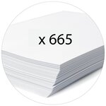 Classeur à levier PVC A4 dos de 70mm. - Bordeaux x 10 EXACOMPTA