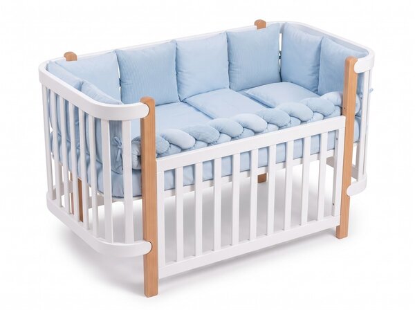 Yappy7in1 - Ensemble de literie 7 en 1 - Denim