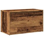 vidaXL Banc d'entrée 80x40x45 cm vieux bois bois d'ingénierie