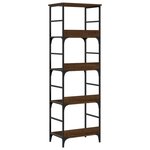 vidaXL Bibliothèque chêne marron 50x33x153 cm bois d'ingénierie