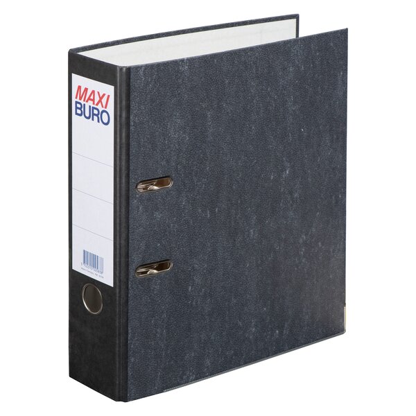 Classeur à levier - gris anthracite - dos de 8 cm - maxiburo