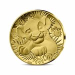 Disney Le Roi Lion - 30ème anniversaire Monnaie de 5€ Or 1/2g