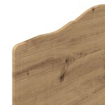 vidaXL Tête de lit Chêne artisanal 80 cm Bois d'ingénierie