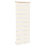 vidaXL Store zèbre beige marbré largeur du tissu 55 9 cm polyester