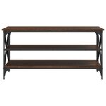 vidaXL Meuble TV Chêne marron 100x40x50 cm Bois d'ingénierie