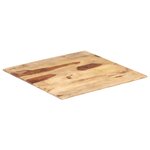 vidaXL Dessus de table bois massif d'acacia 15-16 mm 60x60 cm
