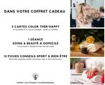 COFFRET CADEAU DÉCOUVERTE SOINS & BEAUTÉ – FEMMES - À DOMICILE