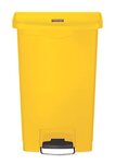 Collecteur à Pédale Slim Jim 50 litres (L)456 x (P)291 x (H)718 mm Jaune RUBBERMAID