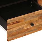 vidaXL Meuble TV Marron 105 x 33 x 46 cm Bois de mangue massif