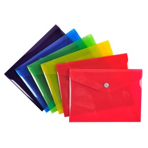 Pochette Pression Iderama En Polypropylène - Couleurs Assorties - Exacompta