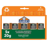Elmer's stic bâtons de colle pure  93   d'ingrédients naturels  Idéal pour les écoles et le bricolage  20g x 5