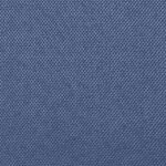 vidaXL Chaises à manger lot de 4 bleu tissu