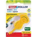 Recharge Ecologo pour Roller Colle Non Permanente 14m x 8 4mm x 5 TESA