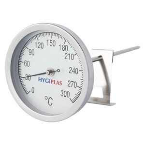 Thermomètre de friture 0°c à + 300° c - hygiplas -  -