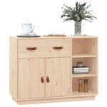 vidaXL Buffet 98 5x40x75 cm Bois massif de pin