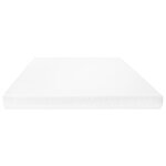 vidaXL Matelas 140x200 cm 7 zones Mousse PU 16 cm H2 H3